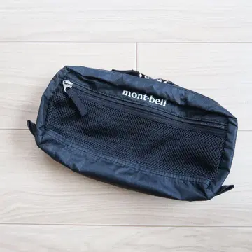 새상품급 mont-bell 라이트 파우치 M 몽벨 BK 블랙 파우치