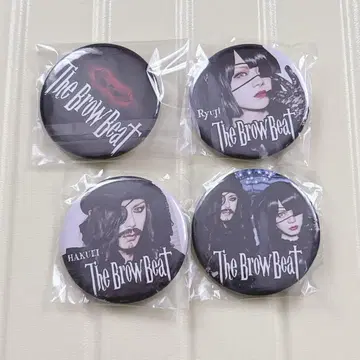 The Brow Beat 캔뱃지 4점 세트
