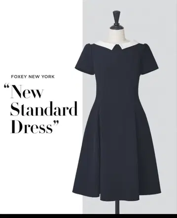 FOXEY NEW YORK New Standard Dress 네이비 38