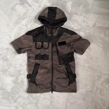 P.D.W. 기믹 S/S 자켓 그런지 밀리터리 y2k 카모플라쥬