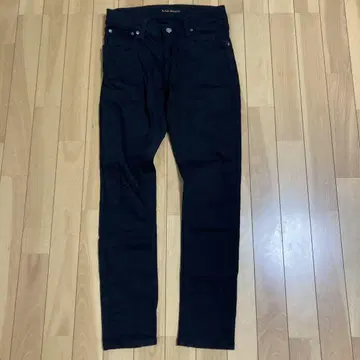 Nudie Jeans Co. 블랙 데님 슬림 핏