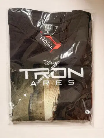 미개봉 새상품 GEEKS RULE TRON 셔츠 한정판 XL