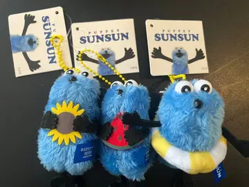 퍼펫 스 봉제 인형 마스코트 Summer ver. 3종 세트