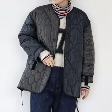 BEAMS BOY 퀼팅 코트 자켓