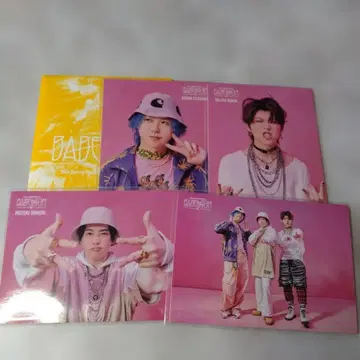 Mrs. GREEN APPLE 바벨 포토 카드 오오모리 와카이 후지사와1