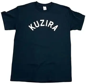 KUZIRA PIZZA 로고 티셔츠 블랙 M 새상품 고래