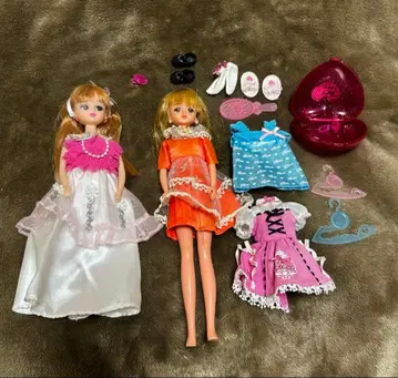 리카짱 인형 2세트 갈아입을 옷 포함