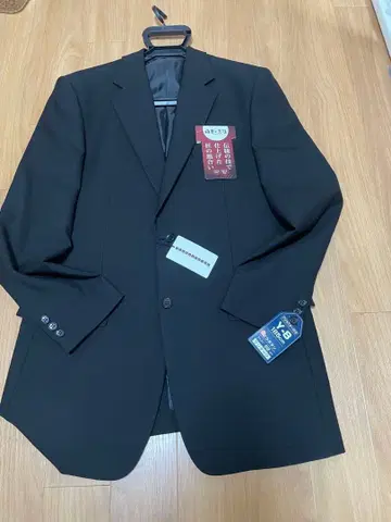 미사용 블랙 포멀 수트 8호 3XL 하자품