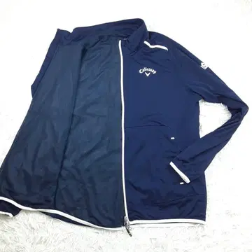 새상품급 CALLAWAY 캘러웨이 나일론 자켓 골프웨어 네이비