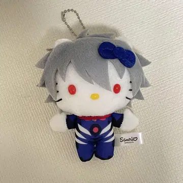 새상품 미사용 한정판 에반게리온 x 헬로키티 콜라보 나기사 카오루