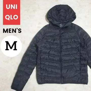 유니클로 울트라 라이트 다운 자켓 M 블랙 남성용