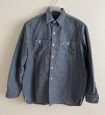BEAMS PLUS WORK Chambray 워크 샴브레이 셔츠