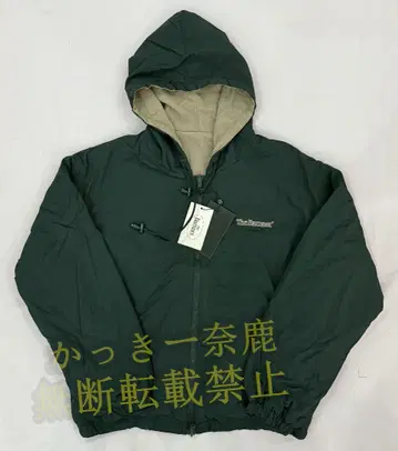 the barnnet 다크 그린 플리스 안쪽 후드 부착 후드티