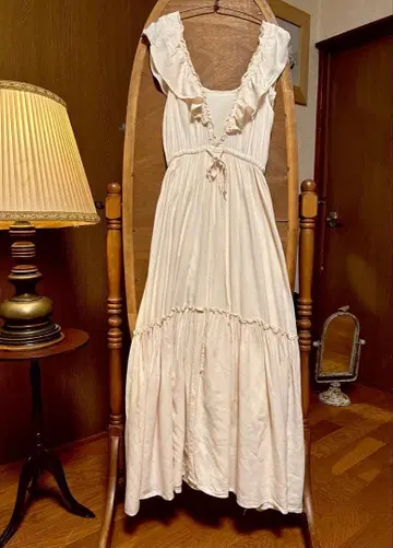 70s 유럽 프랑스 앤티크 vintage 핑크 원피스 드레스