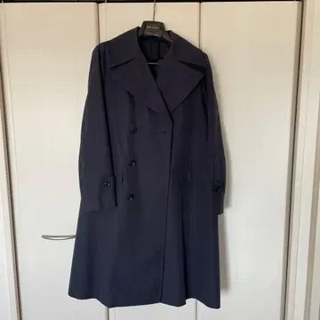 링 재킷 네이비 트렌치코트