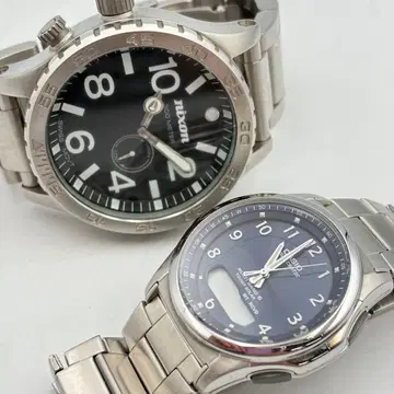 닉슨 카시오 쿼츠 솔라 묶음 판매 남성용 0713-S6831s