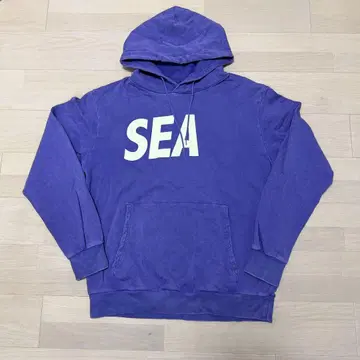 구제 의류 WIND AND SEA 빅 로고 후디 XL 사이즈