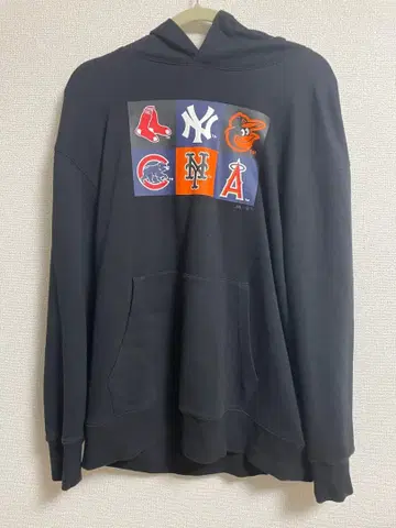 Majestic Athletic MLB 로고 후드티 X1