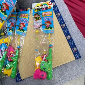 완구 낚시 세트 컬러풀 물고기 모양