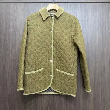 매킨토시 퀼팅 자켓 울