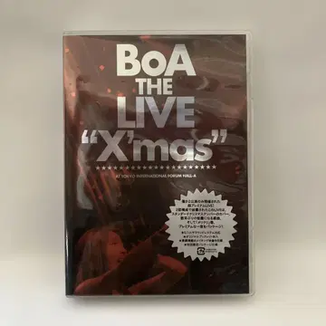 BoA THE LIVE 'X'mas' 최초 한정 패키지 사양 DVD