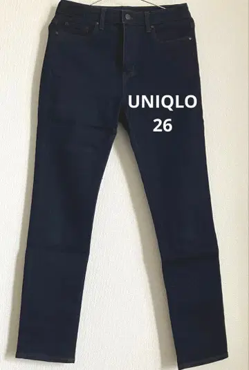 UNIQLO 유니클로 히트텍 울트라 스트레치 슬림 스트레이트 청바지 26