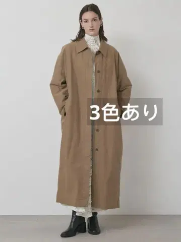 styling/ / 스타일링 롱 스텐카라 코트