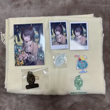 이누이 토코 윈터 데이트 굿즈 세트 머플러