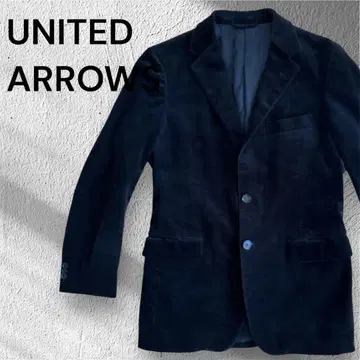 UNITED ARROWS 블랙 코듀로이 자켓