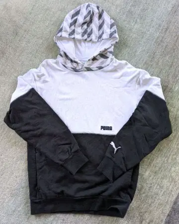PUMA 후드 부착 후드티