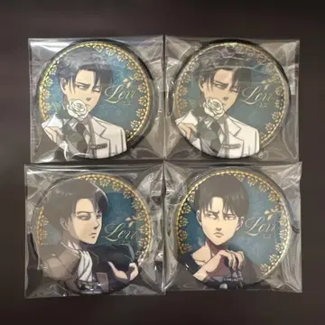 진격의 거인 카라테츠 캔뱃지 리바이 4