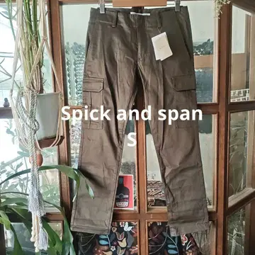 SPICK AND SPAN 슬림 카고 팬츠 36 정가 9975