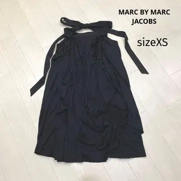 미사용 MARC BY MARC JACOBS 실크 혼방 드레이프 스커트