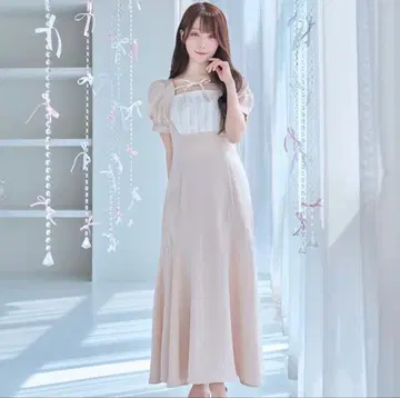 Rosemuse Tack mermaid dress 아이보리