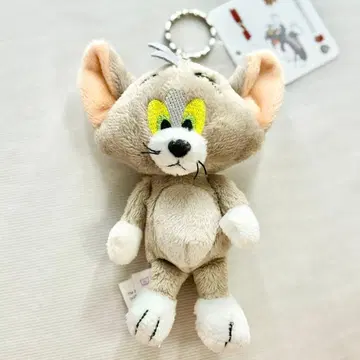 택 포함 새상품 톰과 제리 니키 NICI 봉제 인형 키링 톰
