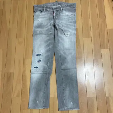 DSQUARED2 그레이 데미지 데님 46