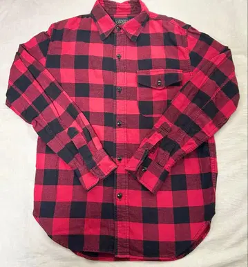 BEAMS PLUS 버팔로 체크 플란넬 셔츠