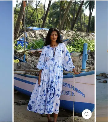 daughter's of india Kyra Midi Dress