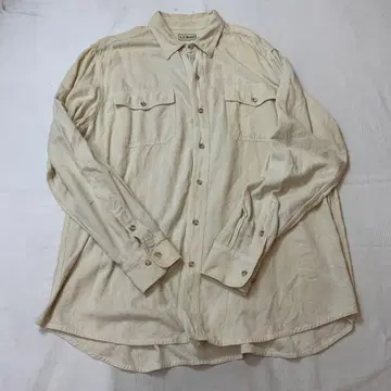 90s L.L.Bean 엘엘빈 긴팔 셔츠 실크 셔츠 L