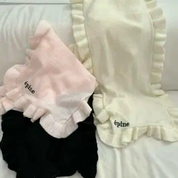 epine frill knit muffler 에피누 머플러