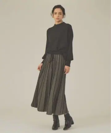 abahouse mavie 헤링본 자카드 셋업