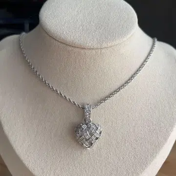 SWAROVSKI 하트 목걸이