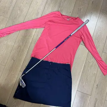 르꼬끄 골프 Je Coq Sportif 핑크 긴팔 골프 셔츠