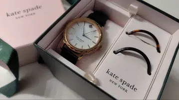 kate spade 아날로그 손목시계 골드