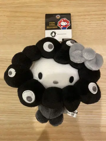 산리오 미야쿠미야쿠 변신 봉제 인형 블랙 키티