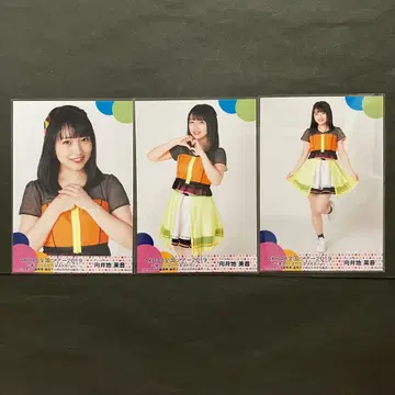무카이치 미온 AKB48 생사진 전국 투어 후쿠오카현 3장 컴프