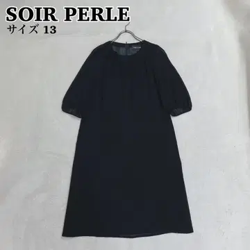 SOIRPERLE 소와르페를르 블랙 포멀 원피스 사이즈 13