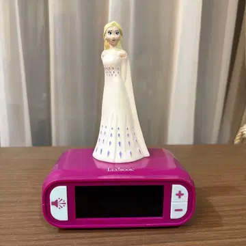 Lexibook 나이트 라이트 알람 시계 겨울왕국 엘사 RL800FZ