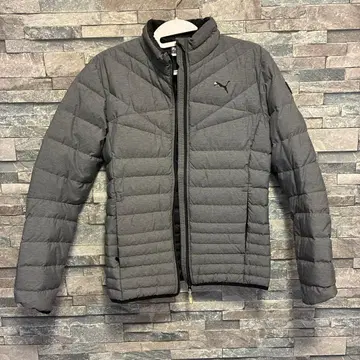 Puma 그레이 다운 자켓