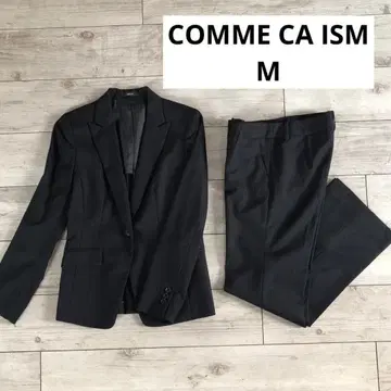 COMME CAISM 블랙 수트 팬츠 M 사이즈 취업 정장 블랙